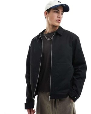 Jack & Jones Twill Harrington - Black