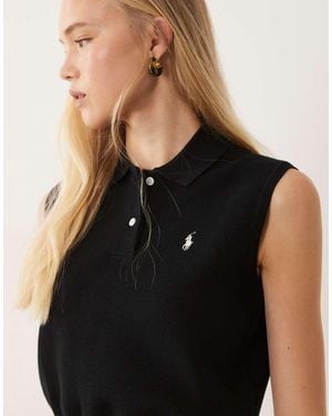 Polo Ralph Lauren Icon Logo Knit Pullover - Black