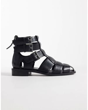 Bronx Next-wagon Cage Shoes - Black