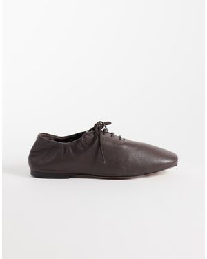 Bronx Jazz-Ette Scarpe Basse Stringate Marroni - Marrone
