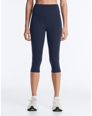 Oysho Comfortlux High-rise 40cm Capri leggings - Blue