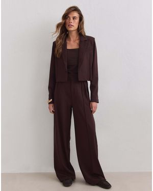 Aim'n Locker geschnittene, elegante hose - Braun