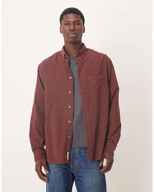 ARKET Cord Shirt With Button Down Collar - Red