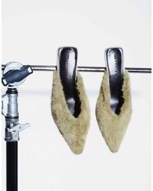 ASOS Verrassingsmuiltjes Met Puntige Kittenhak - Wit
