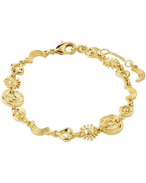 Pilgrim Misha - bracelet en plaqué or - Métallisé
