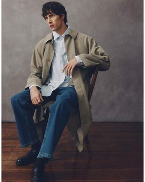 ASOS COLLECTIVE Unlined Carcoat - Blue