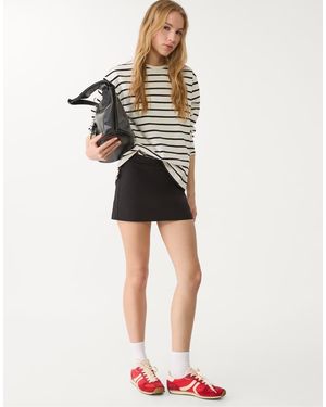 Stradivarius Bengaline Skort - Black