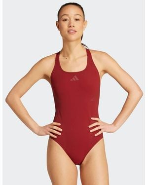 adidas Originals Lanelux Y-Back Swimsuit - Red
