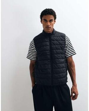 ASOS Liner Puffer Gilet - Blue