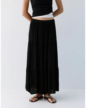 Pull&Bear – midirock - Schwarz