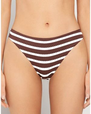 Tezenis Desert Stripes Brazilian Bikini Bottoms - Multicolour