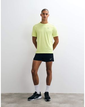 Nike Miler Dri-Fit Uv-Protection T-Shirt - Wit