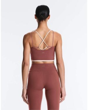Oysho Comfortlux Block Tank Top - Red