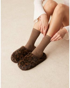 ASOS Zina Closed Toe Slippers - Black