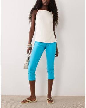 Miss Selfridge Capri Trouser - Blue