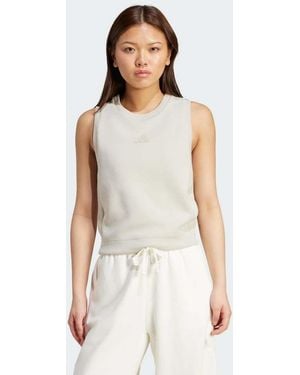 adidas Originals Soft Lux Tank - White