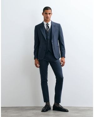 ASOS Skinny Suit Pants - Blue