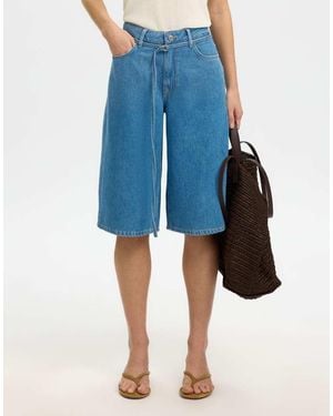 SELECTED Denim Shorts - Blue