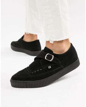 T.U.K. Creepers vegan à boucle et bout pointu - Noir