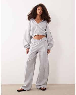 HUGO Nuasem Wide Leg Trackies - White