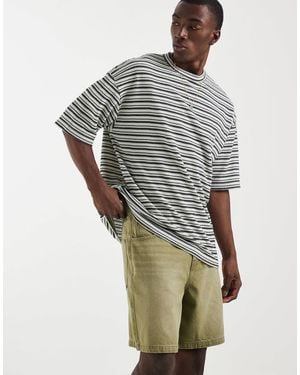 ASOS Mid Length Jorts - Gray