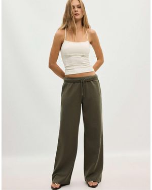 Stradivarius Pantalon - Vert