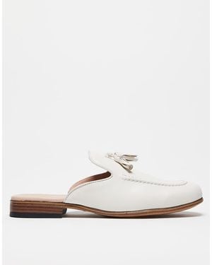ASOS Mule Loafers - White