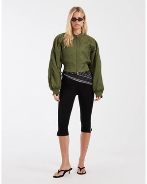 & Other Stories Nylon Light Weight Bomber - Blue
