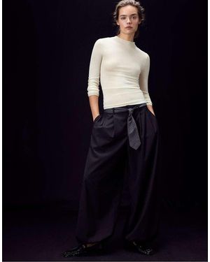 Stradivarius Maglione Basic - Blu