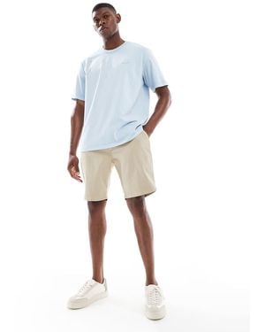 Paul Smith Zebra Logo Chino Shorts - Blue