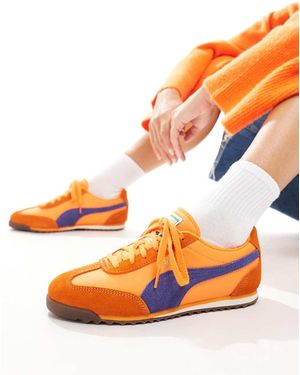 PUMA Arizona Nylon Trainers - Orange