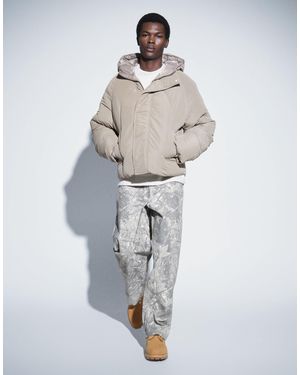ASOS Oversize-pufferjacke - Natur