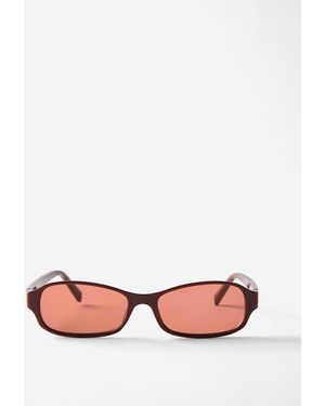 Cotton On Jamie Slim Wrap Around Sunglasses - Pink