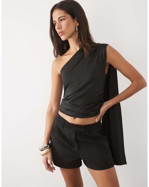 ASOS Elegante Micro-Smokingshort - Zwart