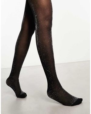 Vero Moda Medias Negras De De -Negro