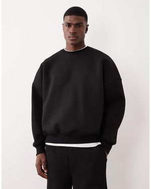 ASOS Heavyweight Extreme Oversized Sweatshirt - Blue