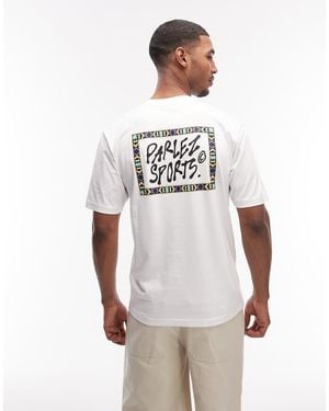 Parlez Tribe T-shirt With Back Print Graphic - White