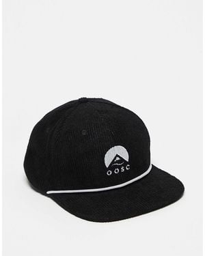 OOSC – classic – cord-cap - Schwarz