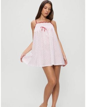 Frankie's Bikinis Coppola Gause Mini Dress - Pink