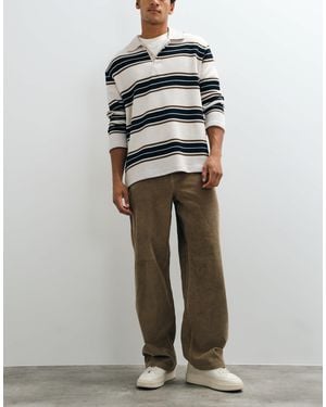ASOS Baggy Corduroy Pants - Brown