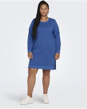 ONLY Sweatshirt Dress - Blue