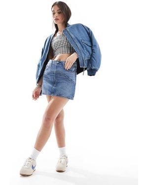 Levi's Western Icon Denim Skirt - Blue
