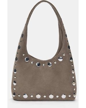 Pull&Bear Borsa Da Spalla Grigia - Grigio