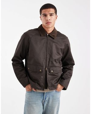 Jack & Jones Wax Jacket - Grey