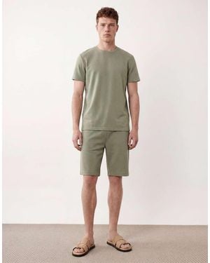 Brave Soul Textured Shorts - Green