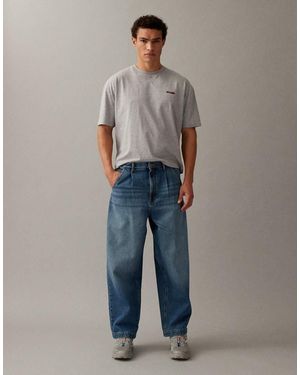 ASOS Relaxed Tapered Jeans - Blue