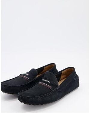 Lacoste Plaisance Driving Shoes - Black