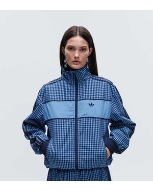 adidas Originals x ASOS Oversized Track Jacket - Blue