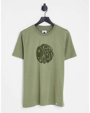 Pretty Green Camiseta Con Logo Gillespie De -Verde