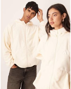 adidas Originals Adidas Sportswear Sharp Hoodie - Natural